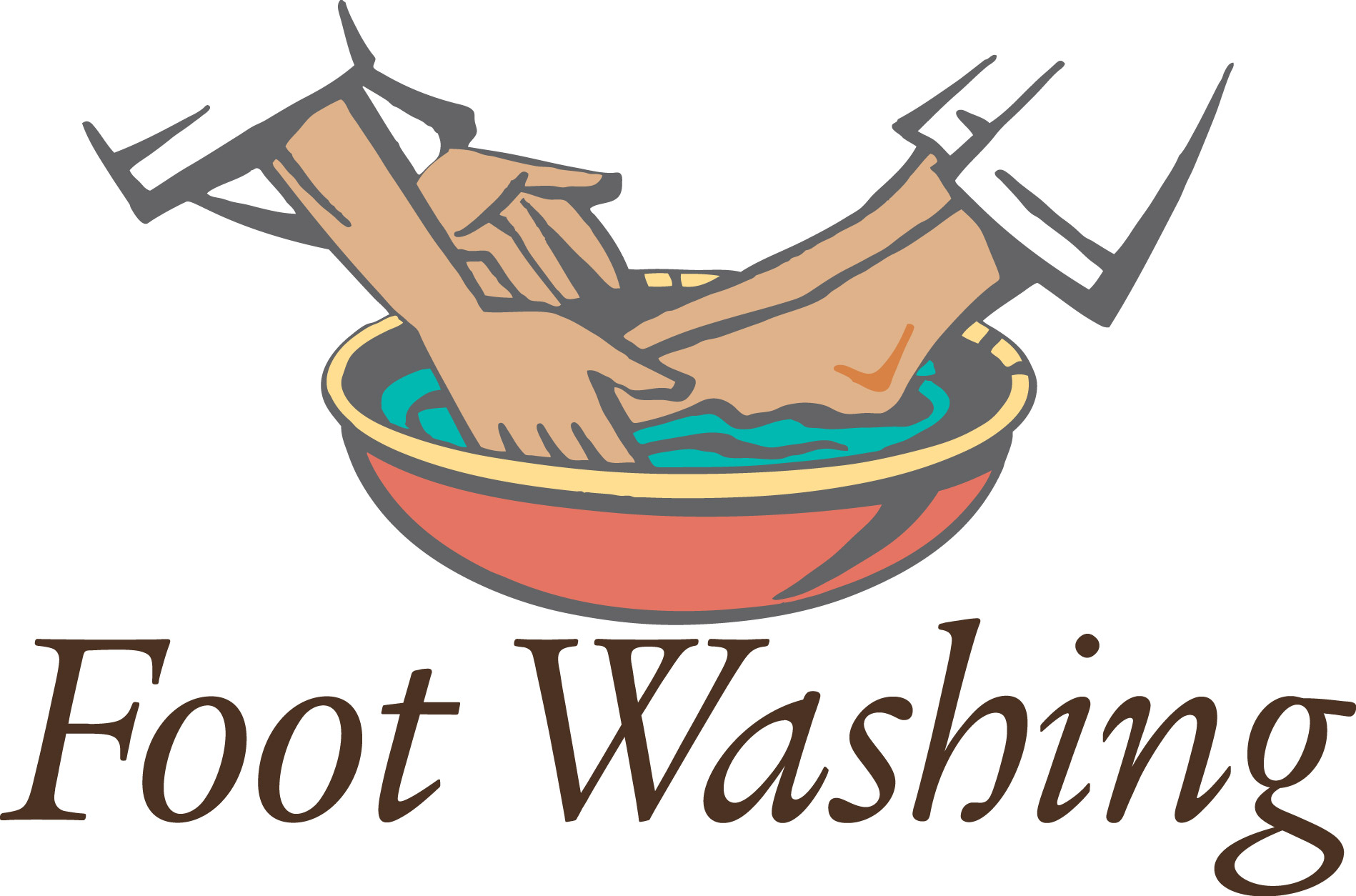 clipart of jesus washing the disciples feet - photo #34